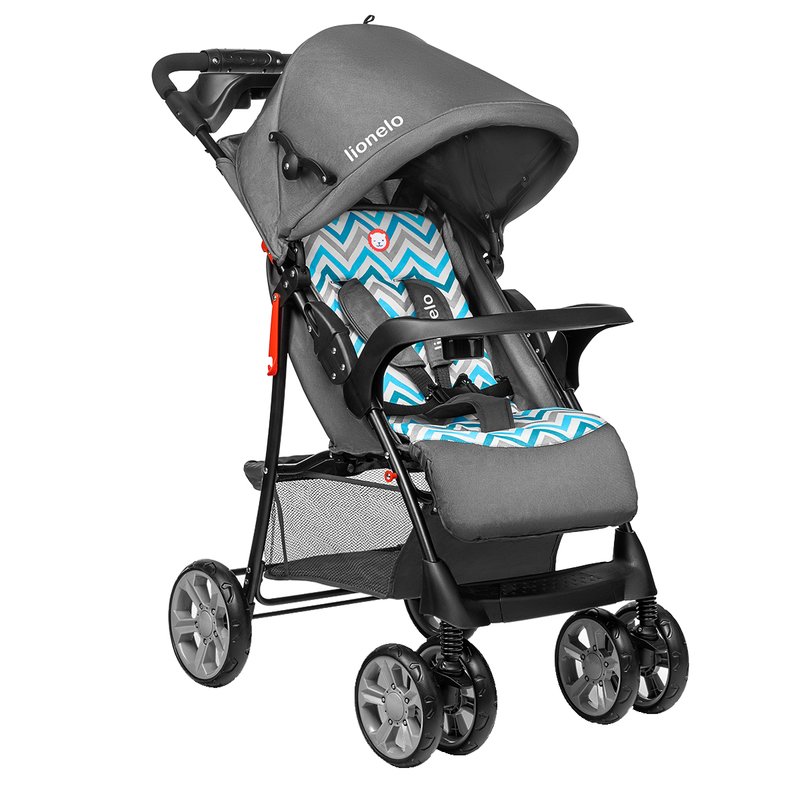 Lionelo - Carucior sport Emma Plus Scandi Cu accesorii, Albastru image 3