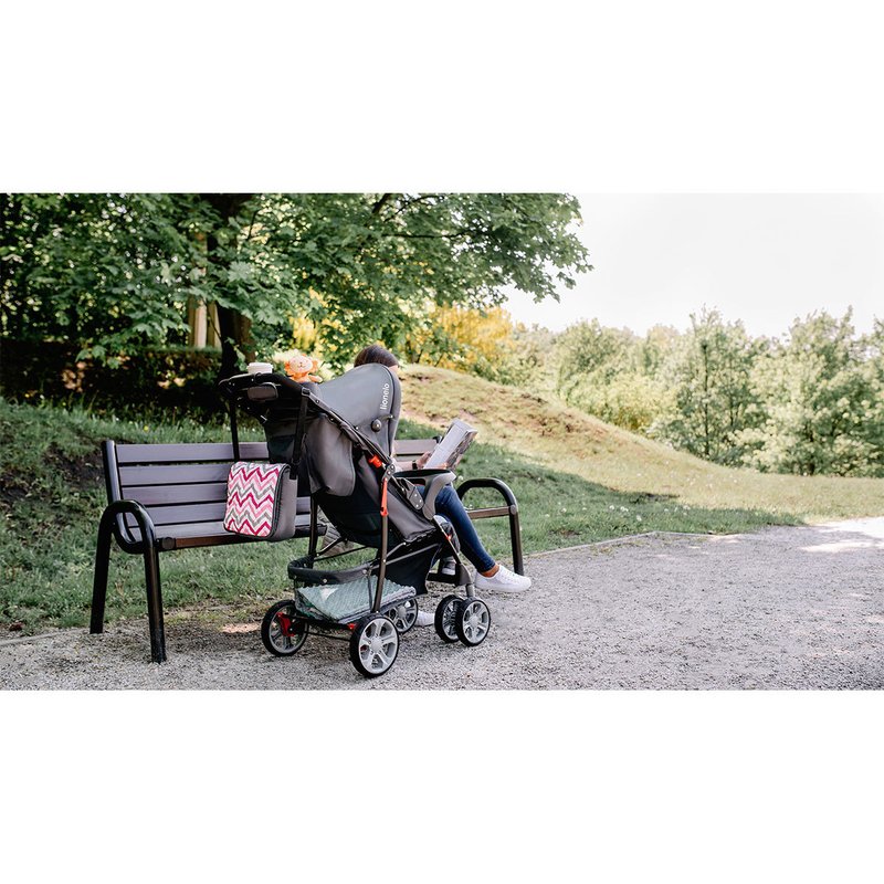 Lionelo - Carucior sport Emma Plus Scandi Cu accesorii, Albastru image 23