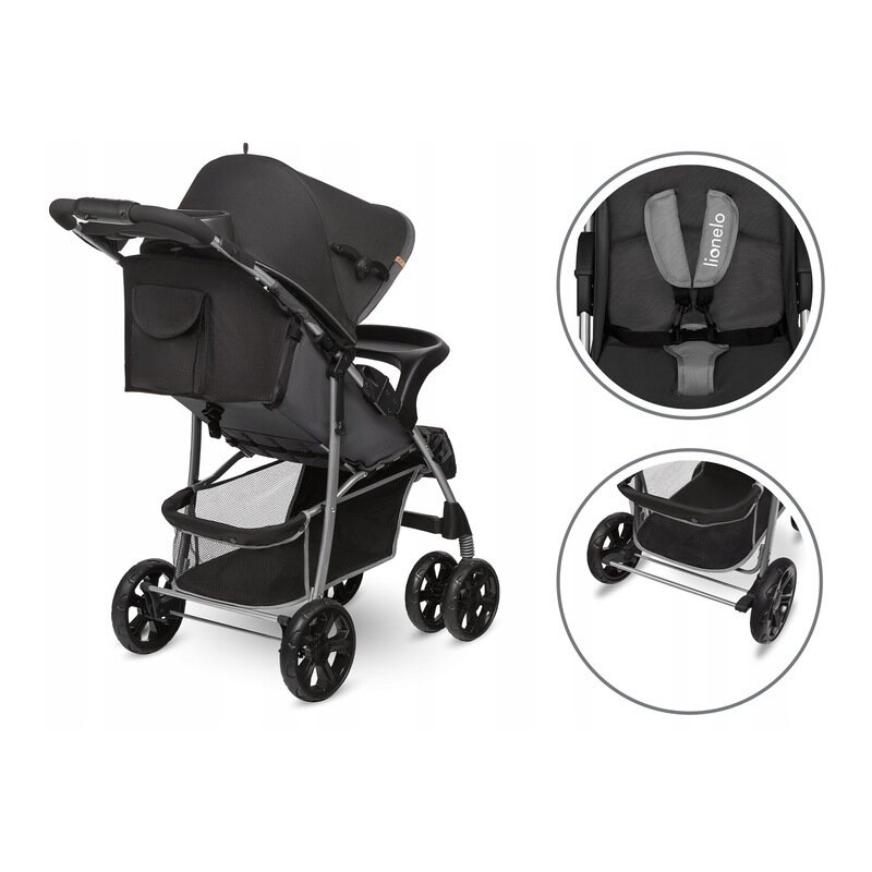 Lionelo - Carucior sport Emma Plus Stone Cu accesorii image 7
