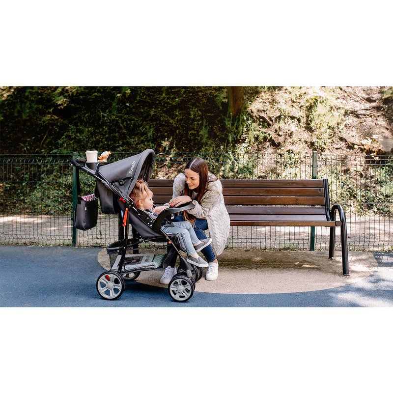 Lionelo - Carucior sport Emma Plus Stone Cu accesorii image 23