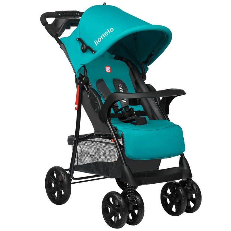 Lionelo - Carucior sport Emma Plus Vivid Cu accesorii, Turcoaz image 3