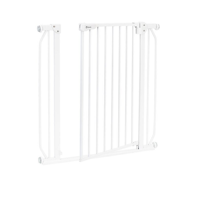 Lionelo - Poarta de siguranta prin presiune Truus Slim, 105 cm, Alb image 4