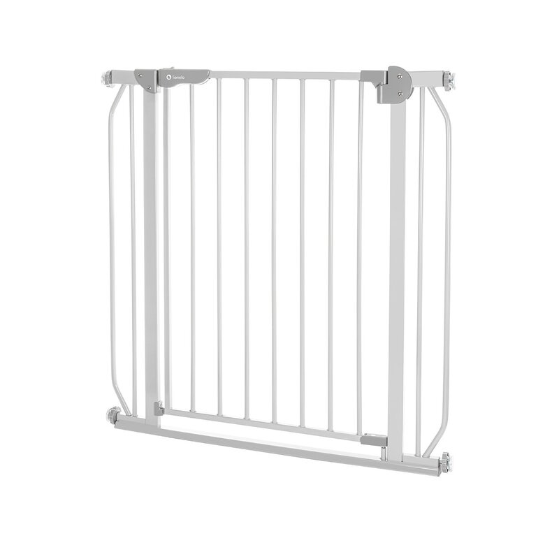 Lionelo - Poarta de siguranta prin presiune Truus Slim, 105 cm, Gri image 5