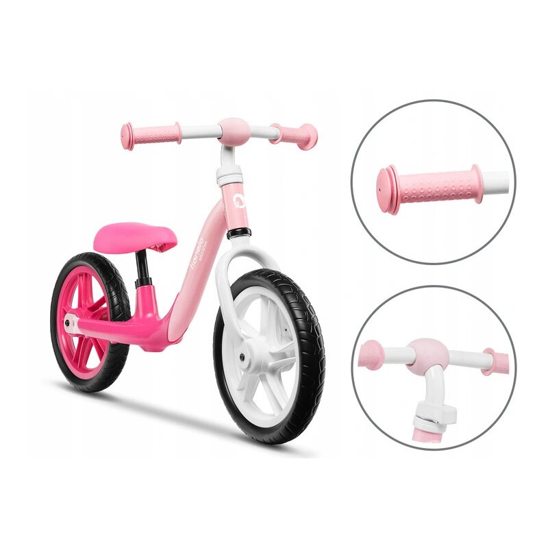 Lionelo - Bicicleta fara pedale Alex, 12″, Bubblegum image 4