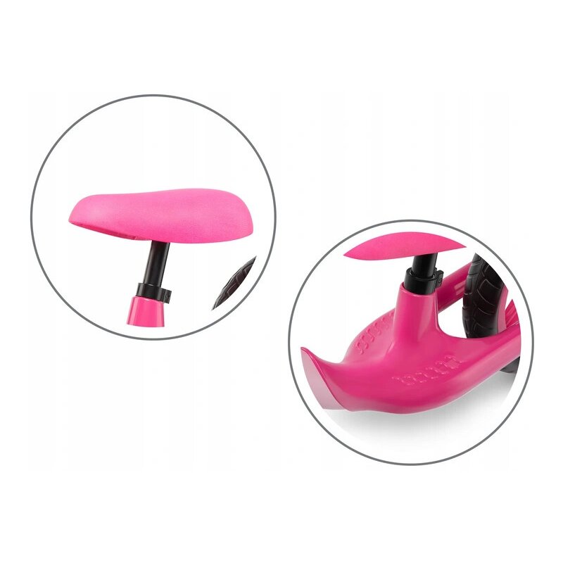 Lionelo - Bicicleta fara pedale Alex, 12″, Bubblegum image 8