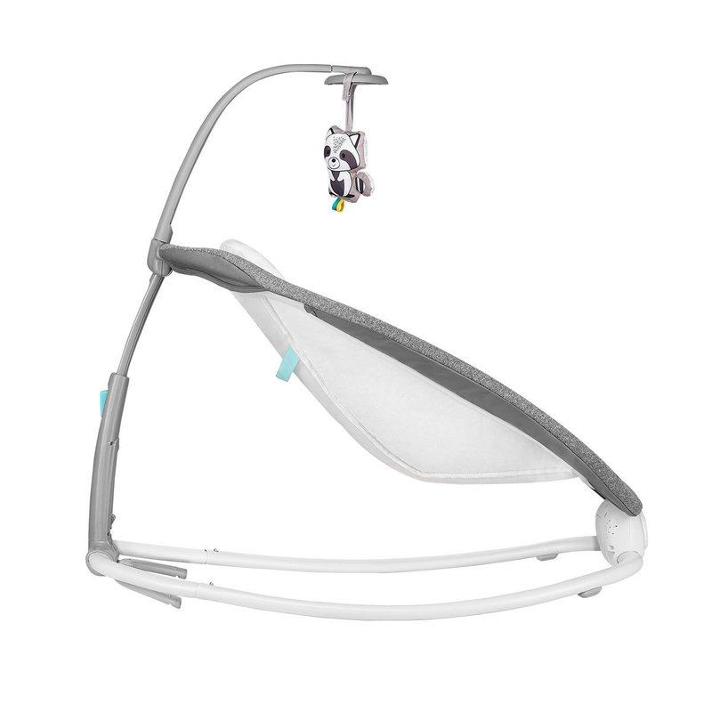Lionelo - Fotoliu balansoar Pascal Scandi Pliabil, Cu melodii, 80x49 cm, Gri image 11