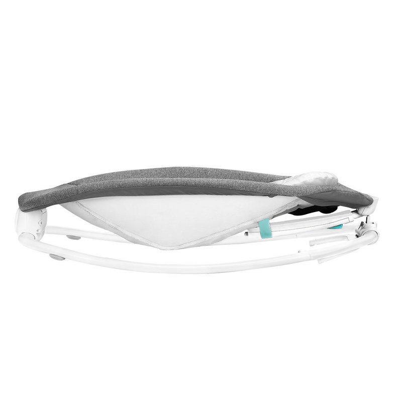 Lionelo - Fotoliu balansoar Pascal Scandi Pliabil, Cu melodii, 80x49 cm, Gri image 15