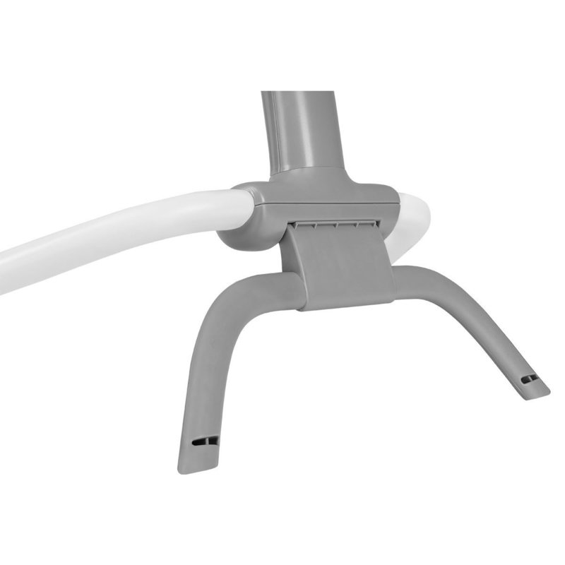 Lionelo - Fotoliu balansoar Pascal Scandi Pliabil, Cu melodii, 80x49 cm, Gri image 17