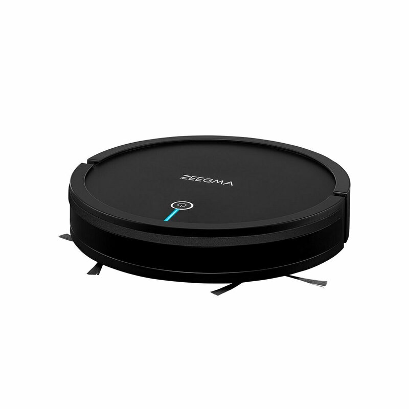 Zeegma - Robot de aspirare cu aplicatie WiFi si rezervor de apa, 1500 PA, Zonder Robo, Negru image 1