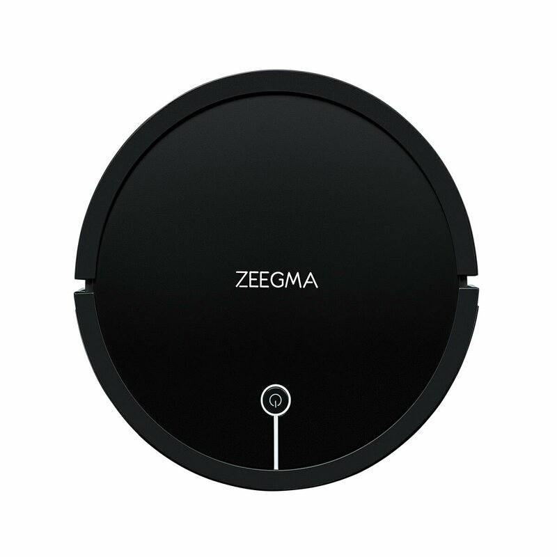 Zeegma - Robot de aspirare cu aplicatie WiFi si rezervor de apa, 1500 PA, Zonder Robo, Negru image 14