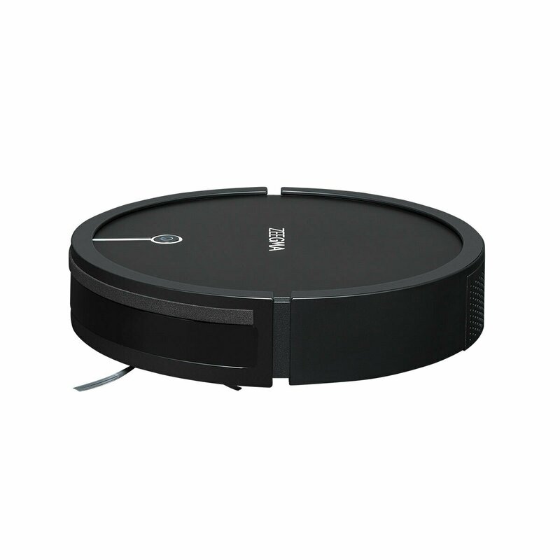 Zeegma - Robot de aspirare cu aplicatie WiFi si rezervor de apa, 1500 PA, Zonder Robo, Negru image 15
