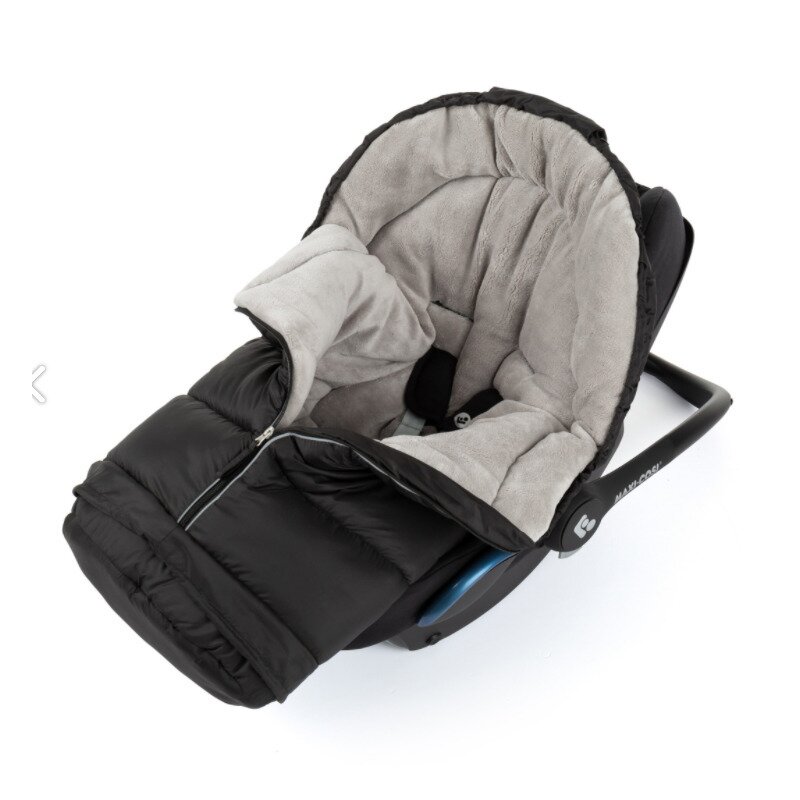Petite&Mars - Sac de iarna 100x48 cm, extensibil Jibot, 3 in 1, Black image 8