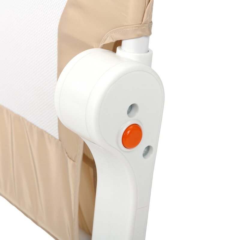 Qmini - Bariera de pat Seth, 150 x 66 cm, Beige image 4