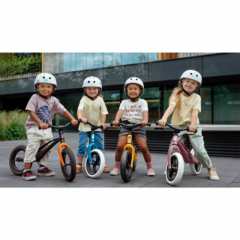 Lionelo - Bicicleta cu roti gonflabile, fara pedale, 12 , Bart, Albastru image 9