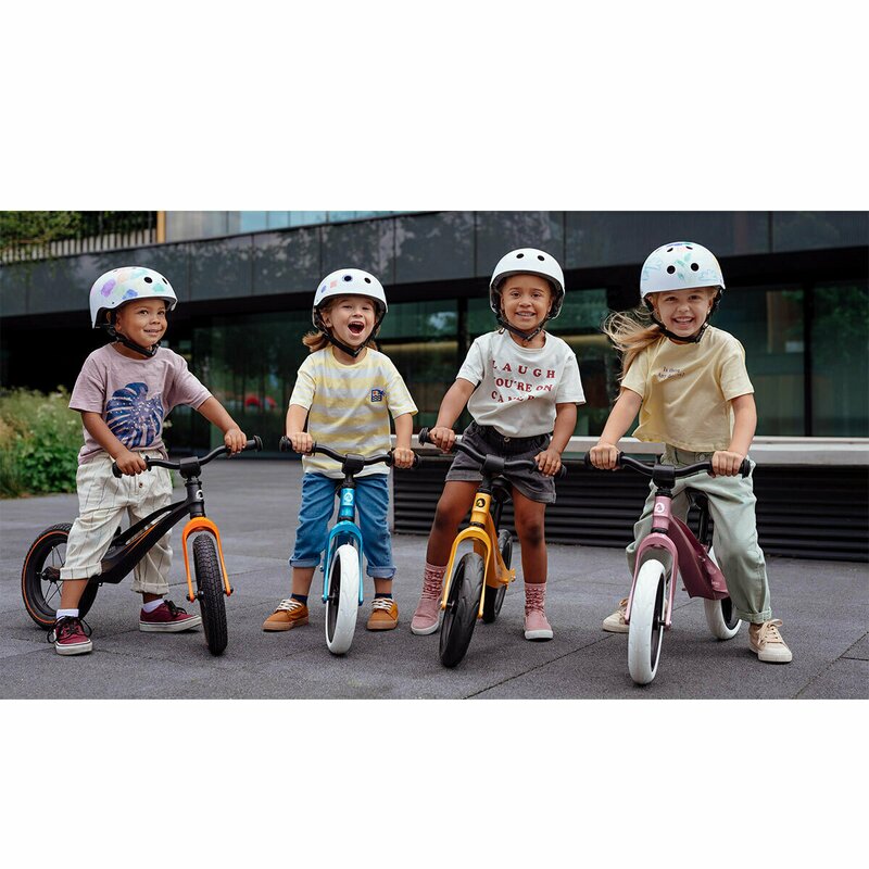 Lionelo - Bicicleta cu roti gonflabile, fara pedale, 12 , Bart, Albastru image 10