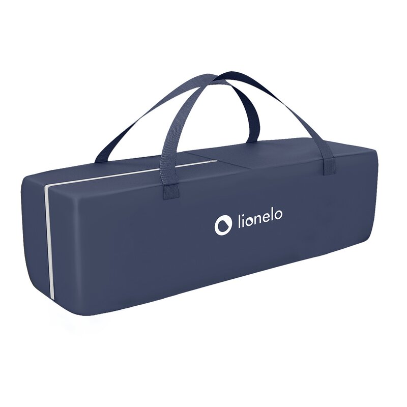Lionelo - Patut pliant cu doua nivele Sven Plus, 120x60 cm, arcada jucarii, masuta de infasat, vibratii, melodii, Blue Navy image 16
