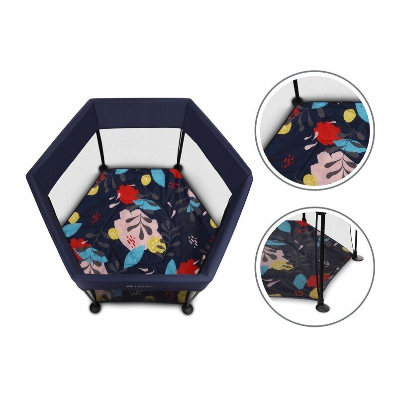 Lionelo - Tarc de joaca Roel, Blue Navy image 6
