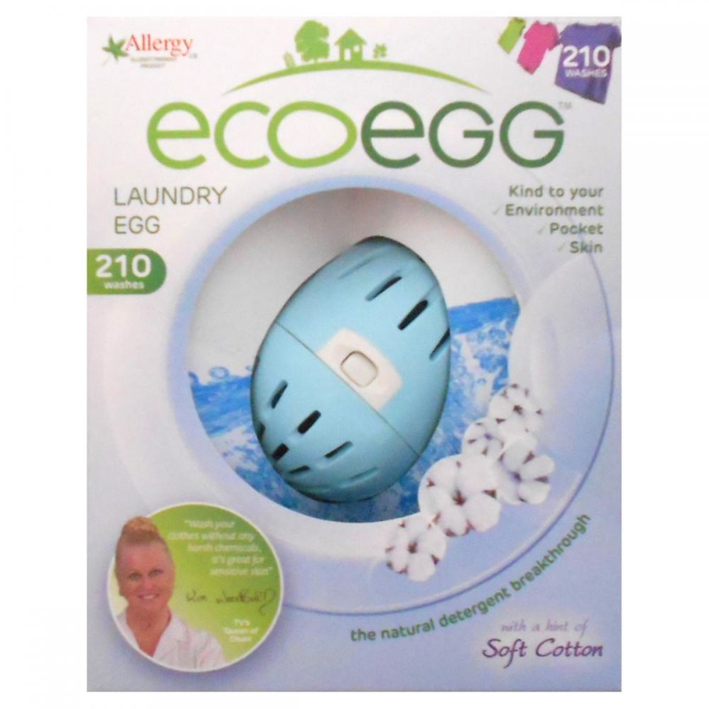 EcoEgg - Detergent BIO 210 spalari prietenos cu bumbacul