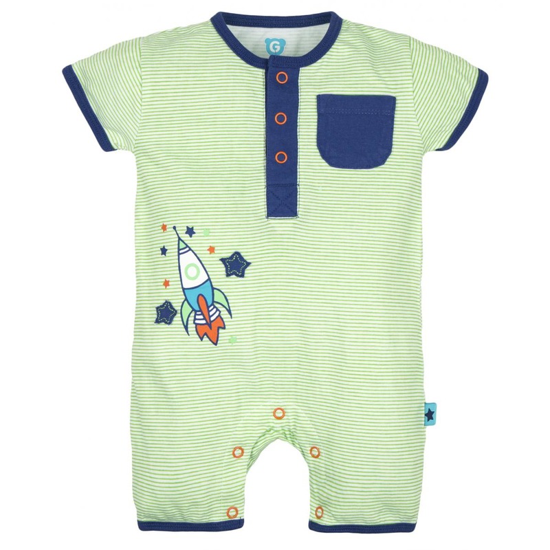 Gmini Body cu maneca si pantaloni scurti 68 cm 4-6 luni