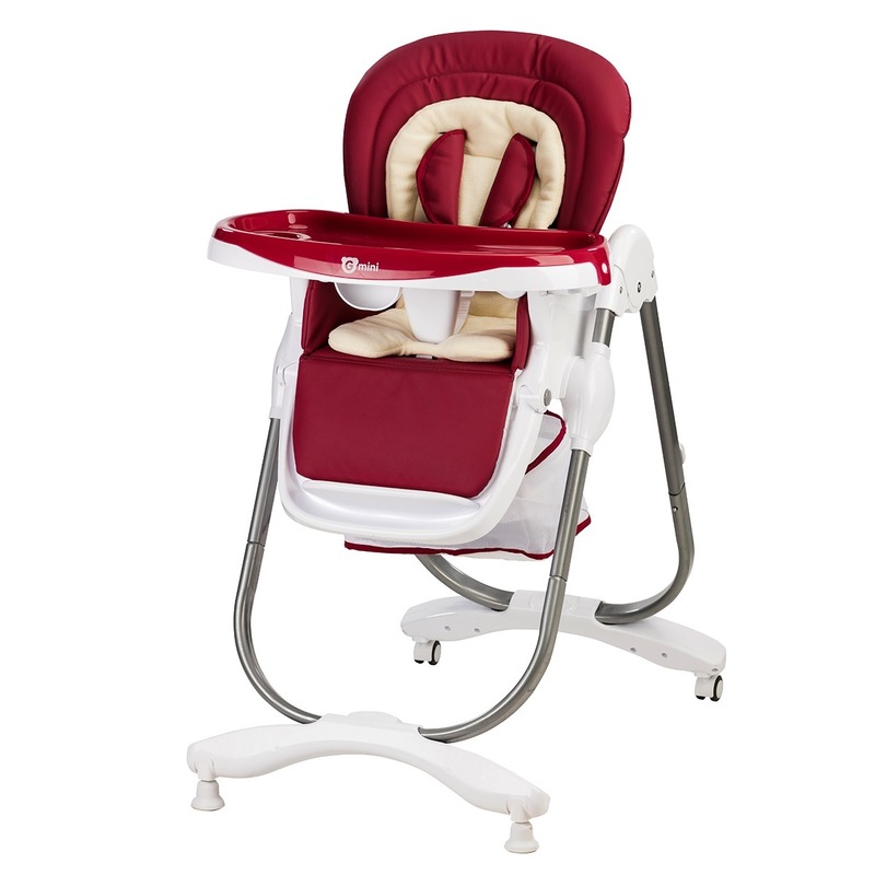 Gmini Scaun de masa Mambo Burgundy image 1