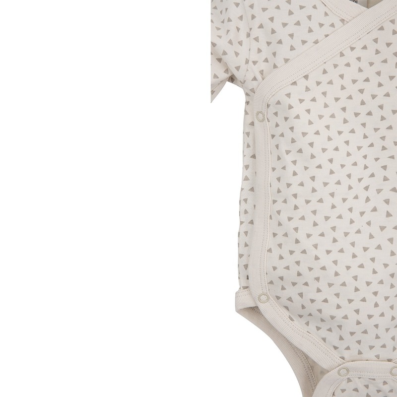 Gmini Body cu maneca lunga Basic Extra- Triangles Beige 56 image 1