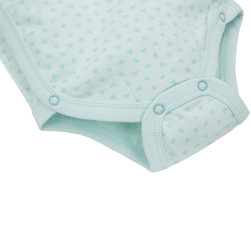 Gmini Body cu maneca lunga Basic Extra- Triangles Mint 56 image 3