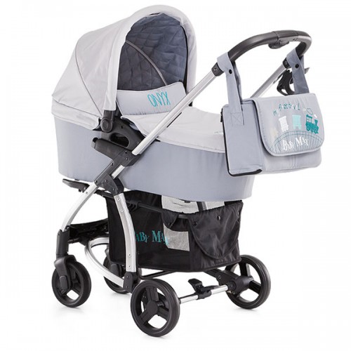 Carucior Baby Max Onyx cu landou train green