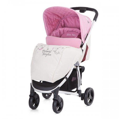 Carucior Baby Max Onyx cu landou mermaids image 2