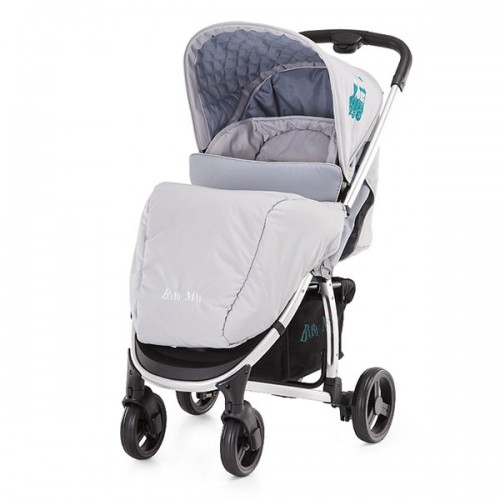 Carucior Baby Max Onyx cu landou train green image 2