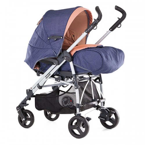 Carucior Chipolino Pooky denim/latte