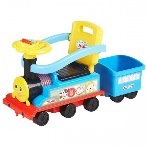 Masinuta Chipolino Train red-yellow