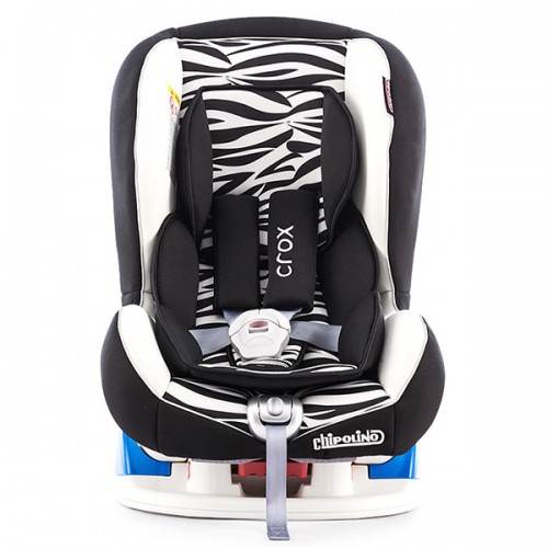Scaun auto Chipolino Crox black-white 2015