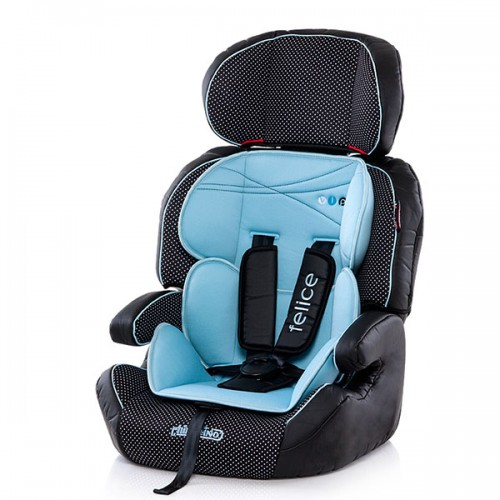 Scaun auto Chipolino Felice baby blue