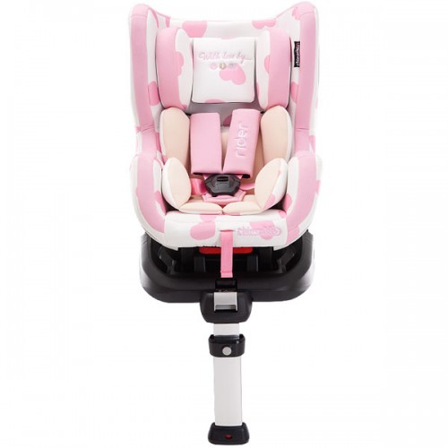 Scaun auto cu ISOFIX Chipolino Rider 0-18 kg hearts