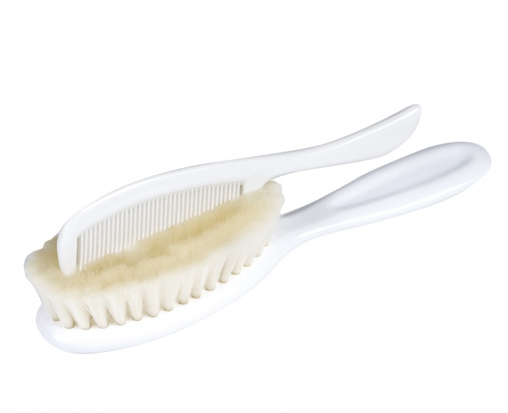Set pieptan cu perie de par moale 2/417