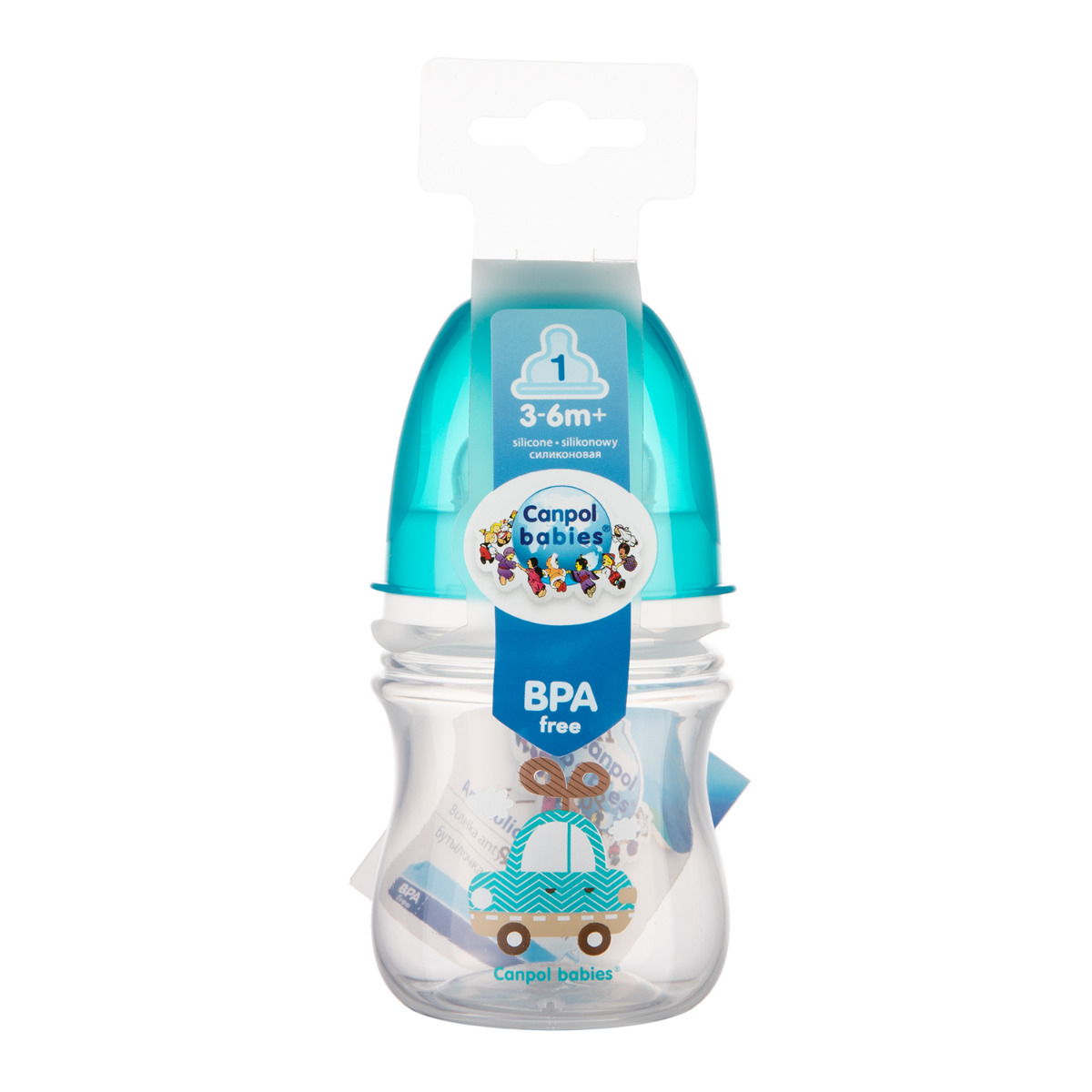Biberon anticolici gat larg 120 ml 35/205 image 2