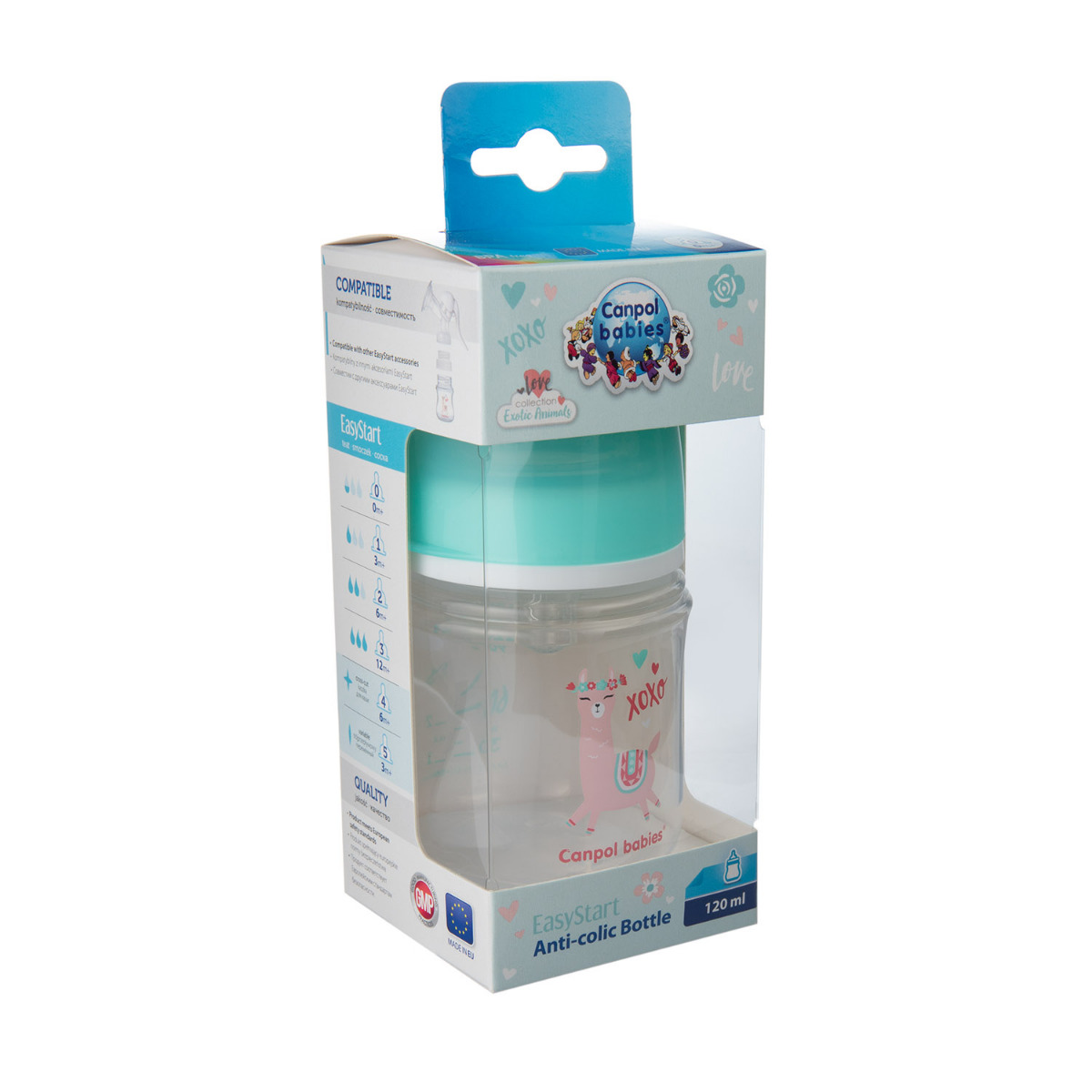 Biberon anticolici gat larg 120 ml 35/220 image 4