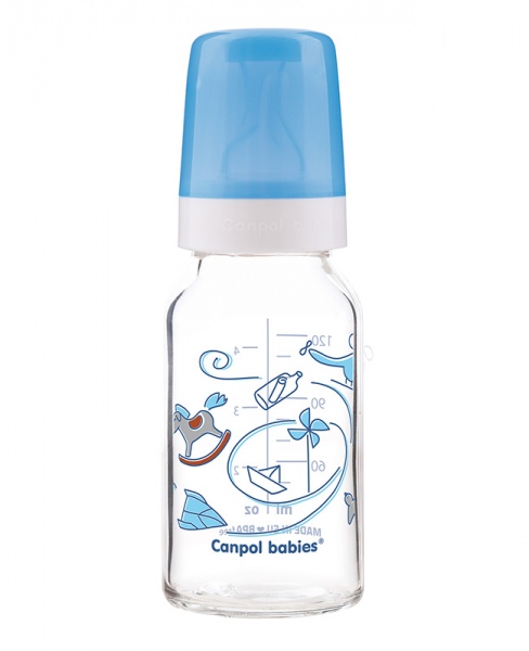 Biberon sticla 120 ml cu desen 42/202