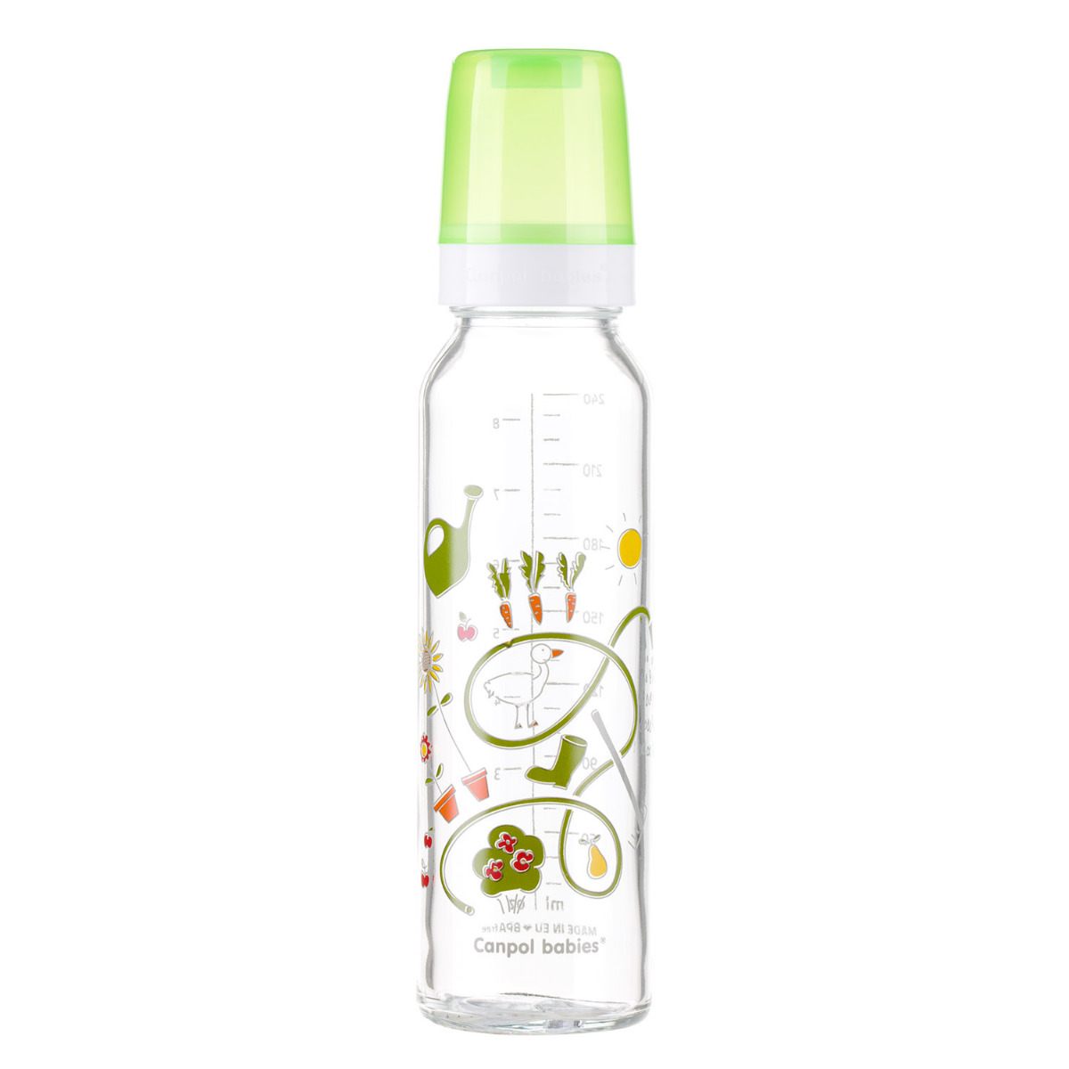 Biberon sticla 240 ml cu desen 42/201 image 5