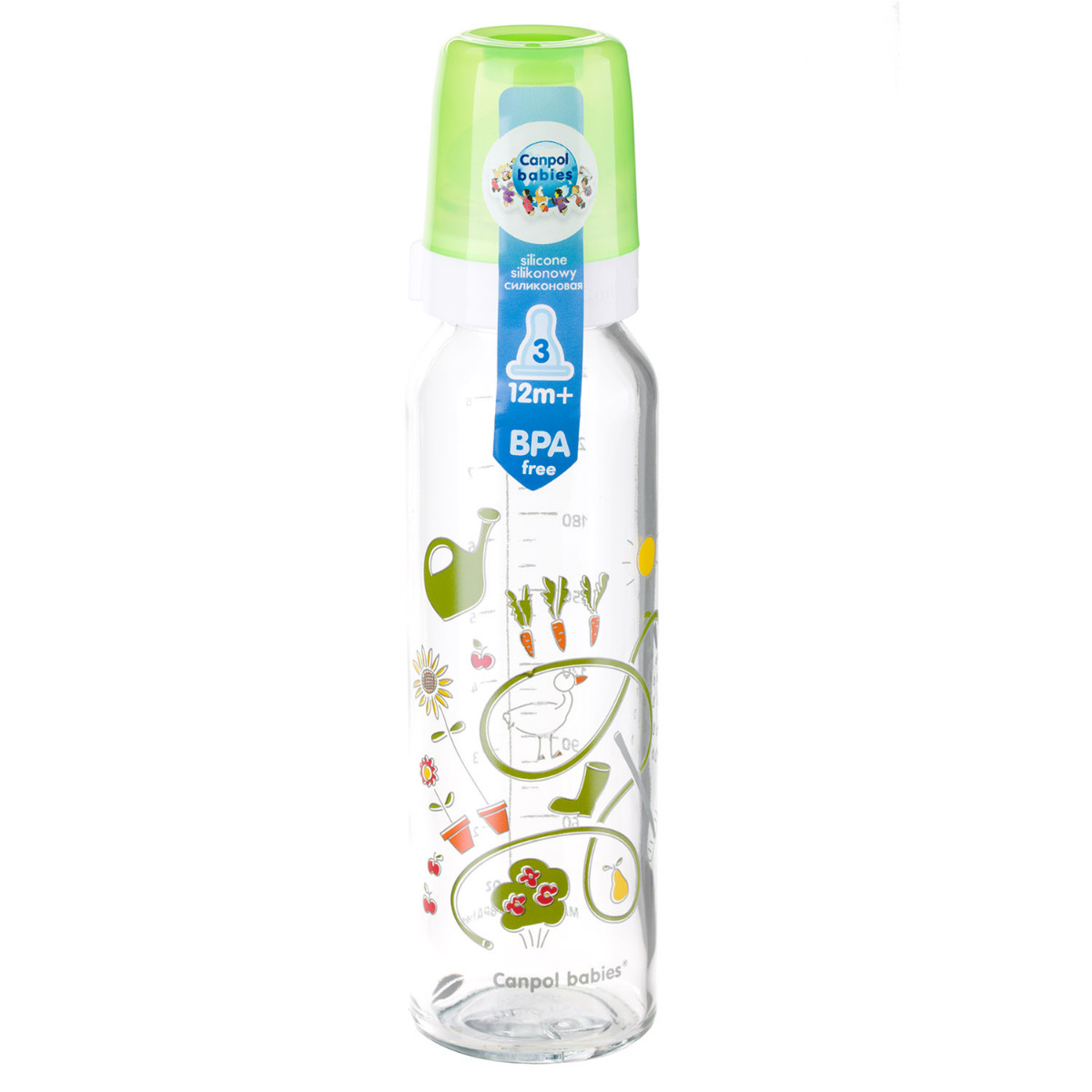Biberon sticla 240 ml cu desen 42/201 image 6