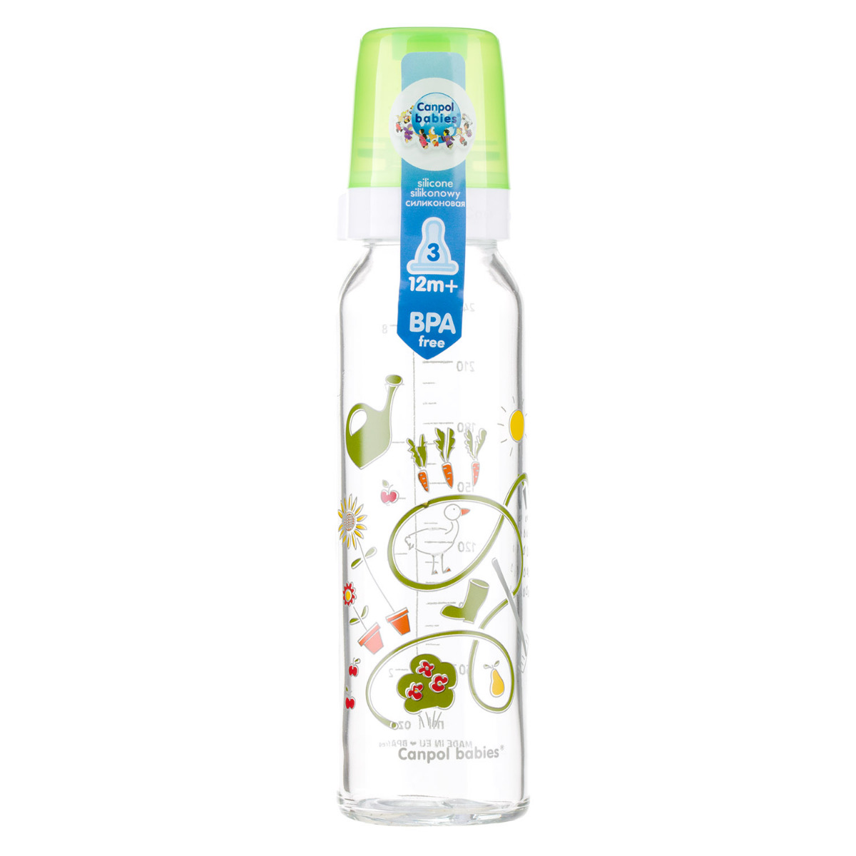 Biberon sticla 240 ml cu desen 42/201 image 7