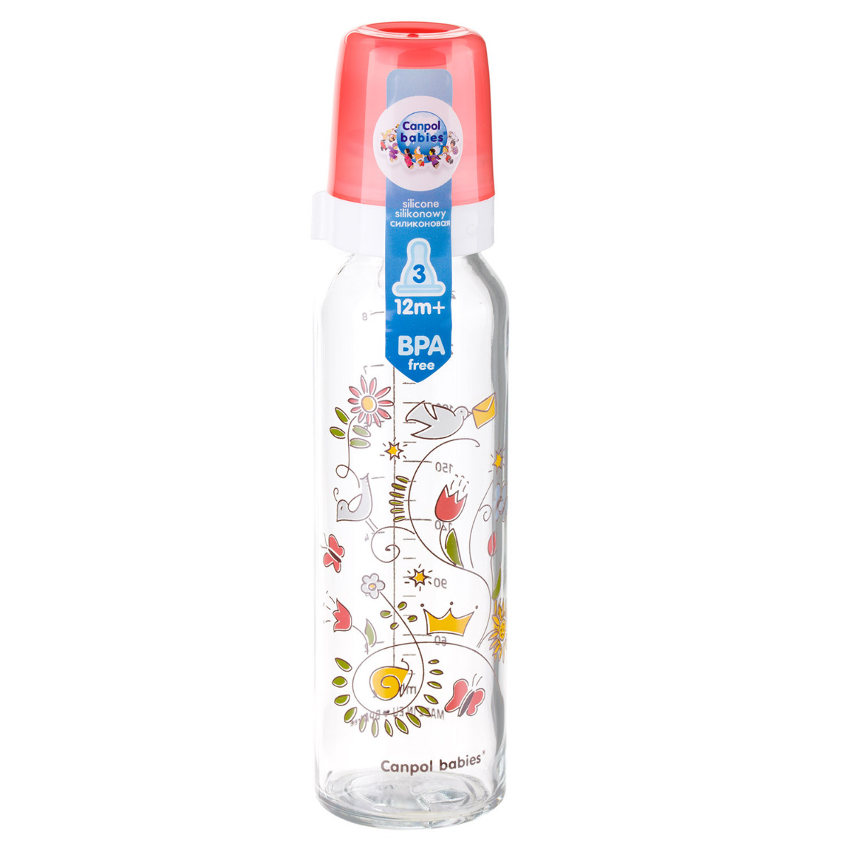 Biberon sticla 240 ml cu desen 42/201 image 12