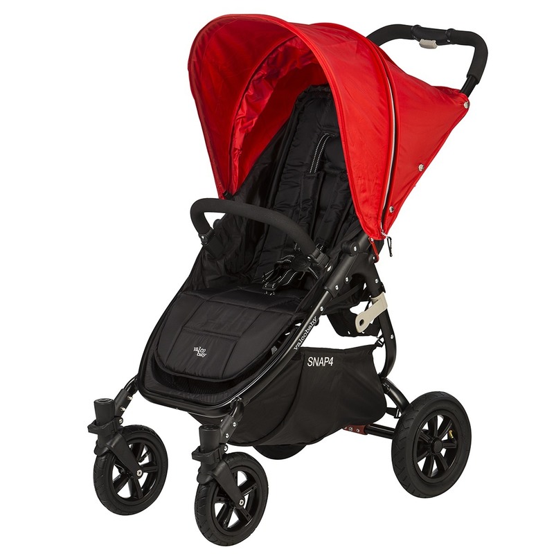 Valco Carucior sport cu roti gonflabile SNAP 4 Red