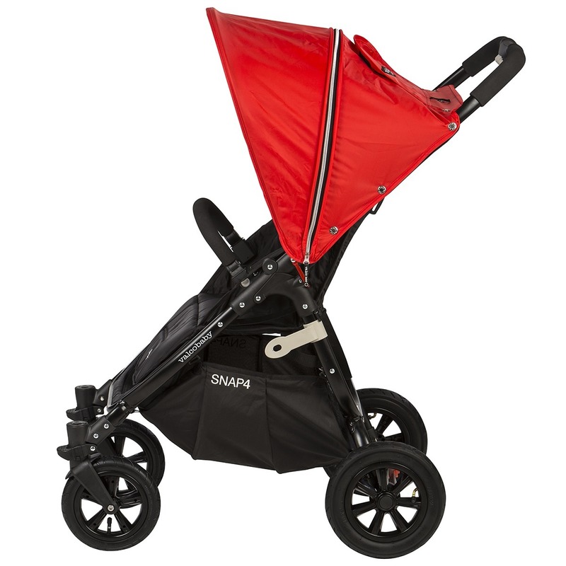 Valco Carucior sport cu roti gonflabile SNAP 4 Red image 3