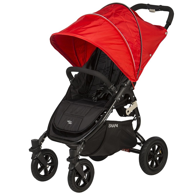 Valco Carucior sport cu roti gonflabile SNAP 4 Red image 4