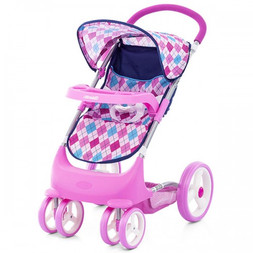 Carucior pentru papusi Chipolino Lola checkers