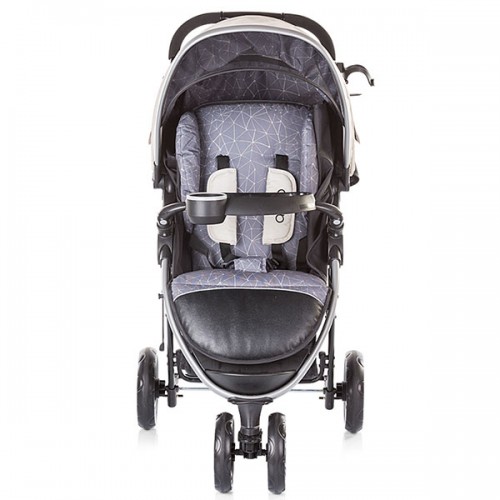 Carucior sport Chipolino Aldo beige cu husa de picioare image 2