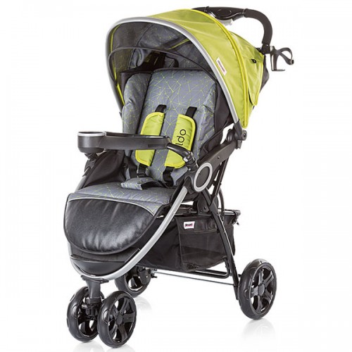 Carucior sport Chipolino Aldo lime cu husa de picioare image 3