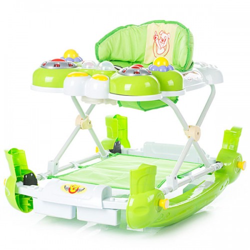 Premergator cu balansoar Chipolino Daisy green image 1