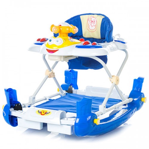 Premergator cu balansoar Chipolino Teddy blue image 1